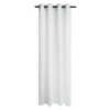 Firana z kółkami żakard WOW CHIC 140x270 off-whi